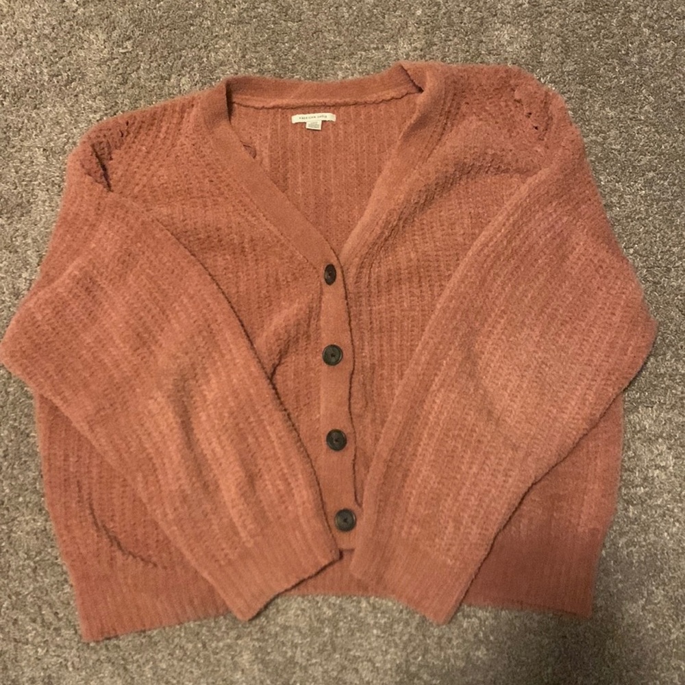 Button Up Knit Cardigan